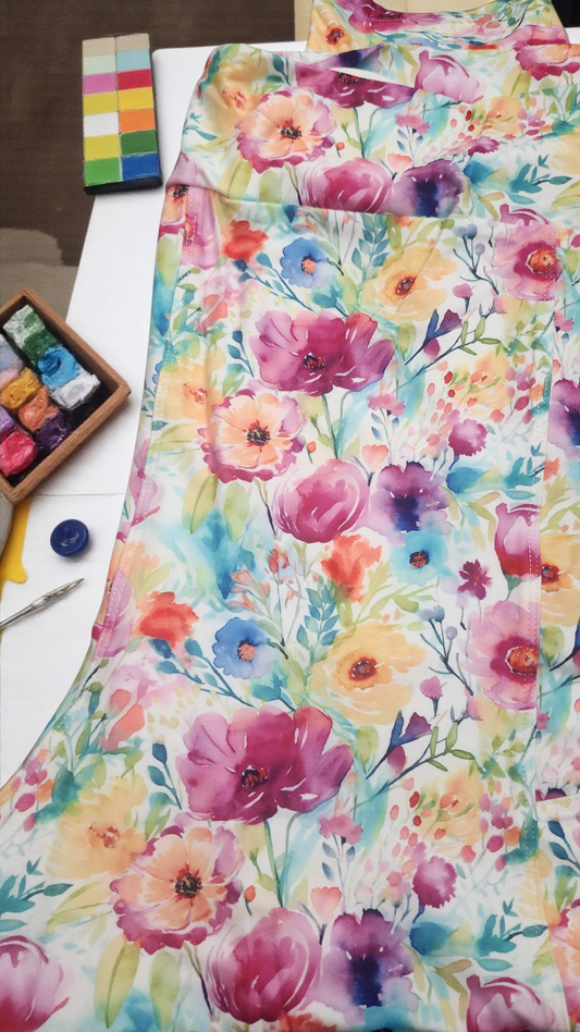 CP Bright Colorful Flower Leggings