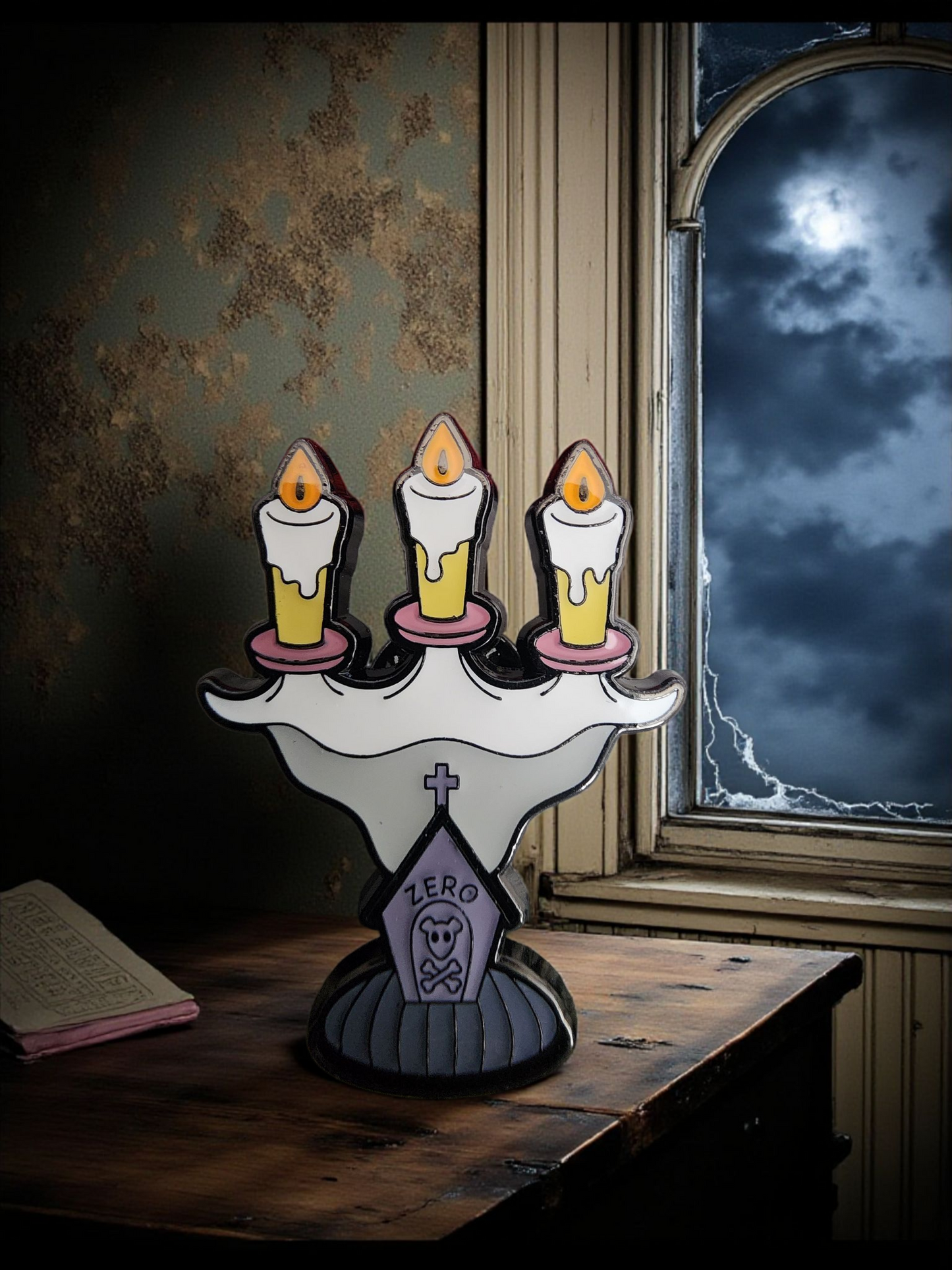 Loungefly Disney Nightmare Before Christmas Candelabras Mystery Pins