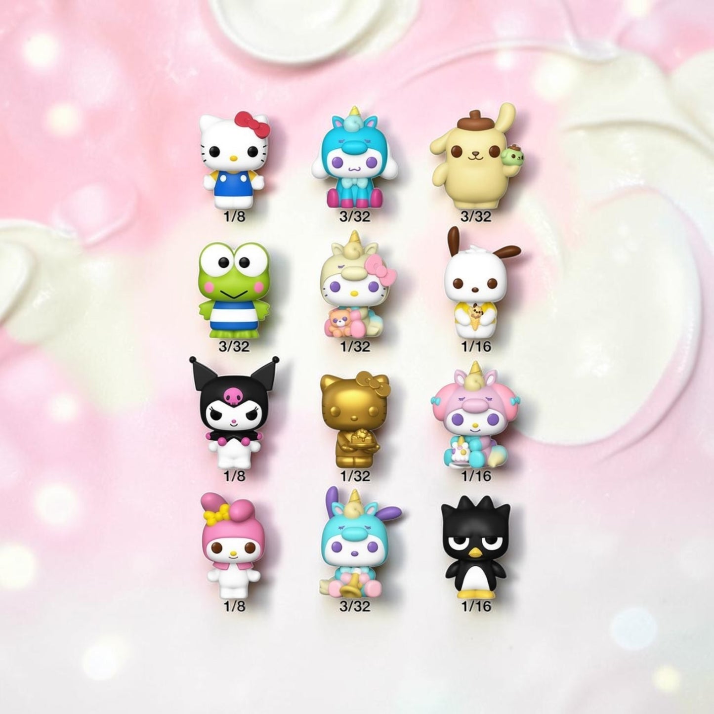 Sanrio Funko Bitty Pop Hello Kitty and Friends Mystery Figures (see description)