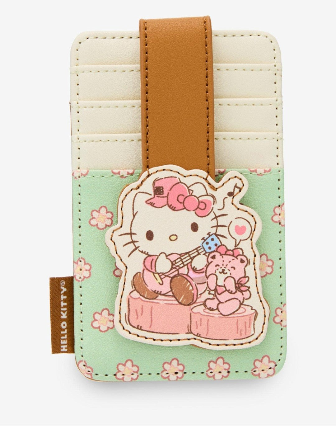 Loungefly Hello Kitty and Tiny Chum Camping Snap Card Holder