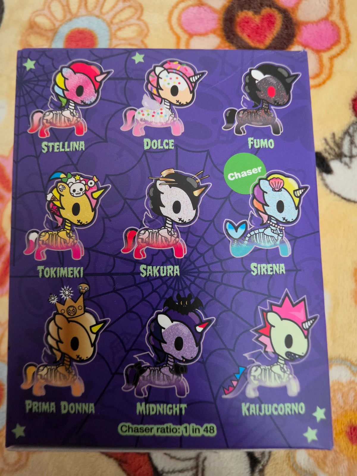 Tokidoki Unicorno After Dark Skeleton Halloween Mystery Figures