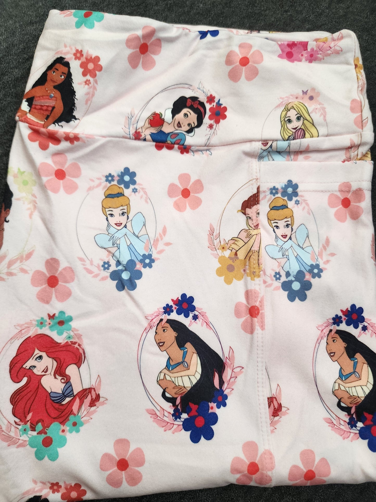 CP Disney Princess Floral Jogger Leggings