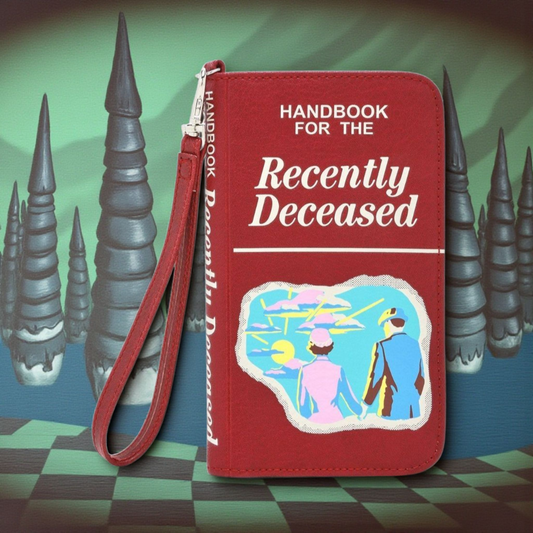 Loungefly Beetlejuice Handbook Tech Wallet