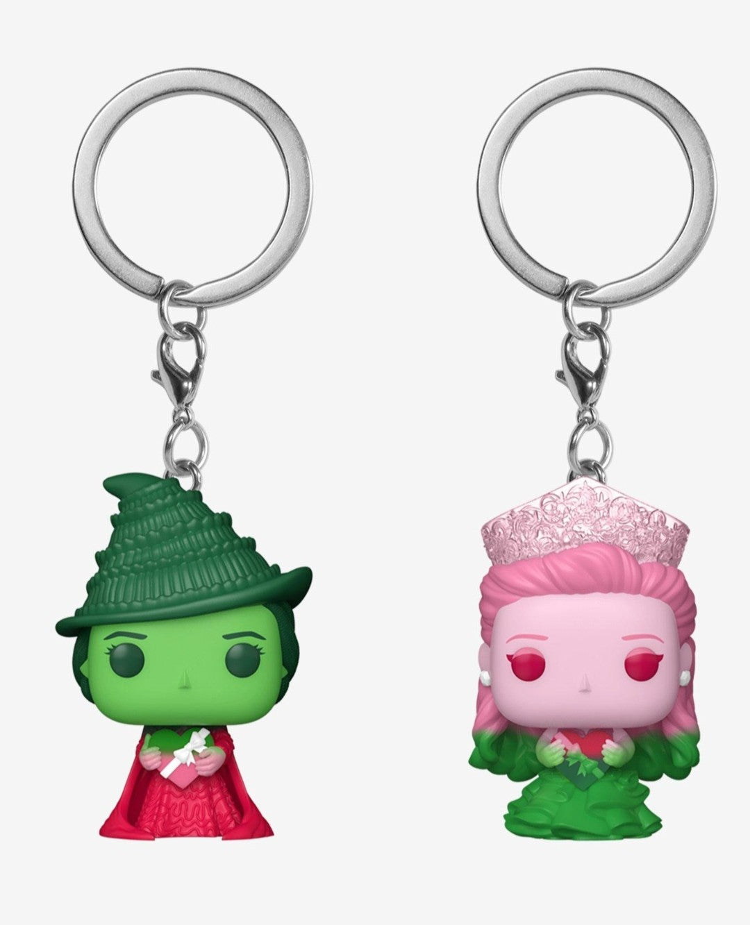 Funko Pop Wicked Elphaba and Glinda Ombre Keychains 2pk Set