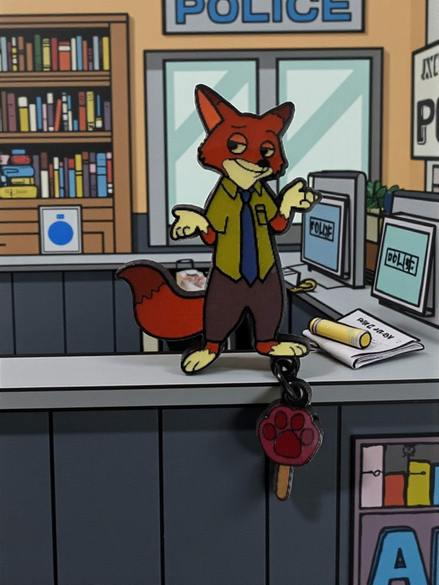 Loungefly Disney Zootopia 2 Mystery Pins with Hanging Charm