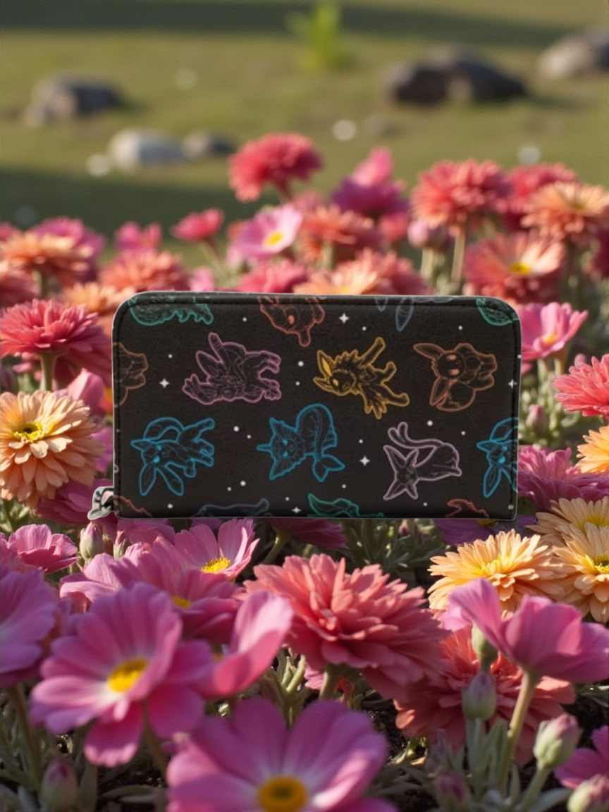 Loungefly Pokemon Eevee Eeveelutions Constellations Tech Exclusive Wallet