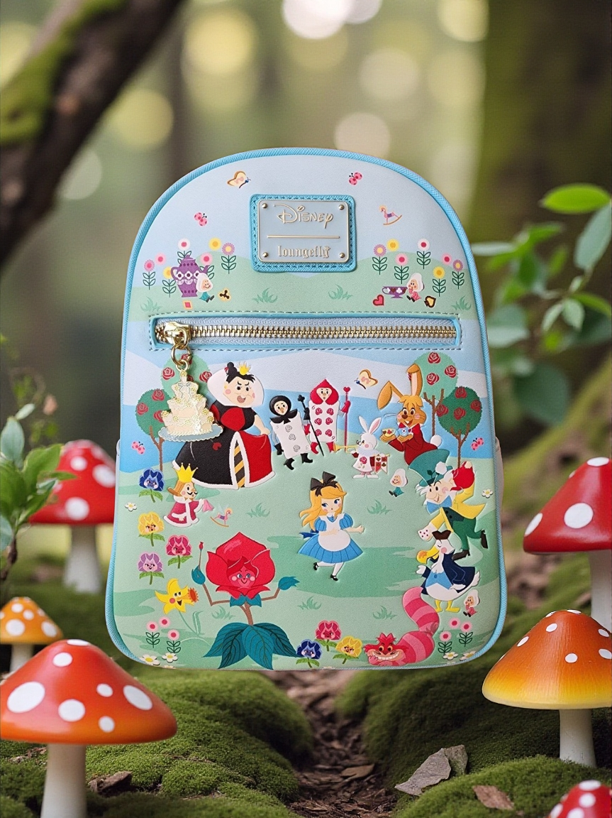 Loungefly Disney Alice in Wonderland Chibi Exclusive Backpack