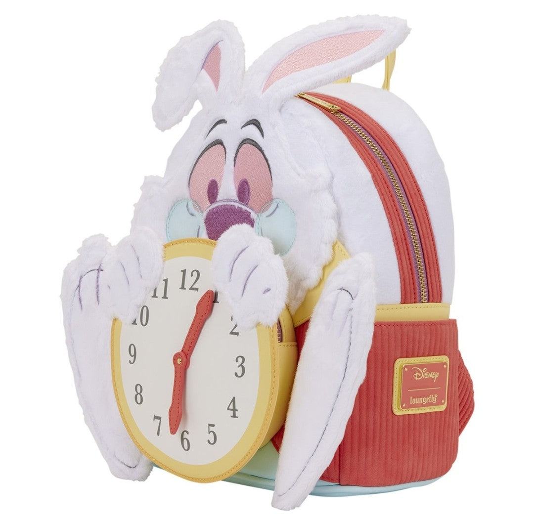 Loungefly Disney Alice in Wonderland White Rabbit Cosplay Mini-Backpack