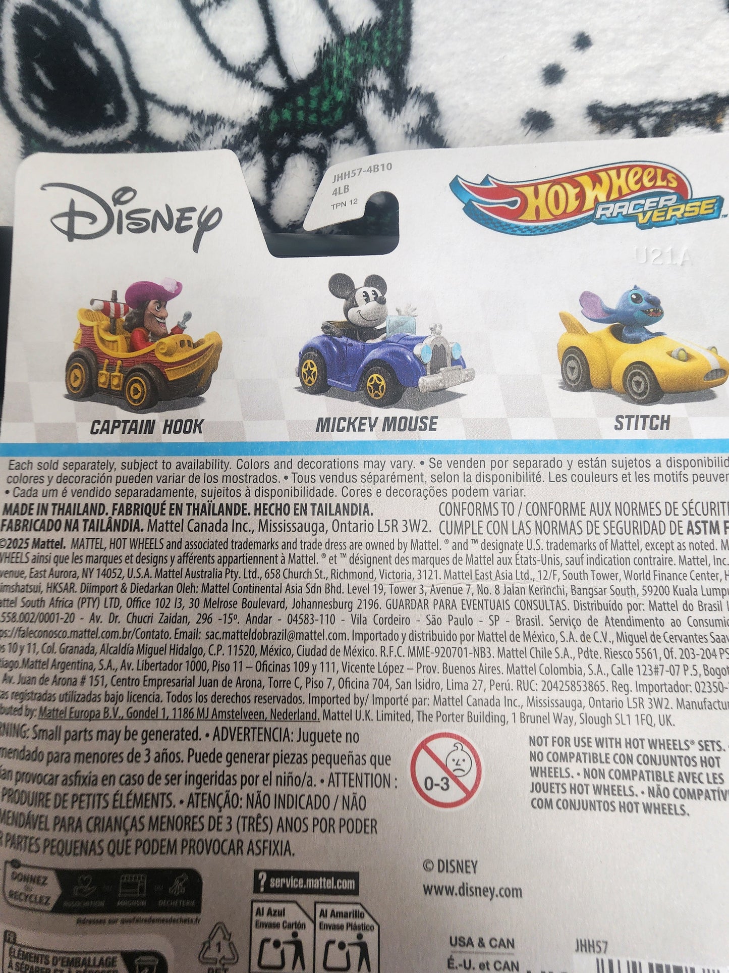 Hot Wheels Disney Monster's Inc  Mike RacerVerse Car