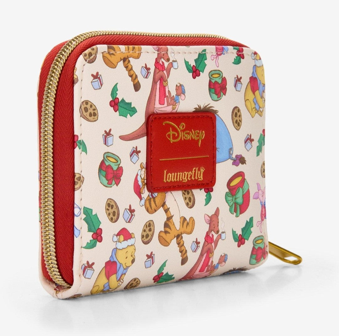 Loungefly Disney Winnie the Pooh and Friends Holiday Wallet