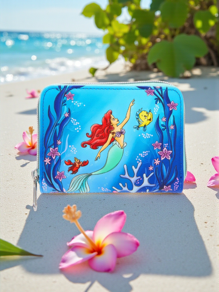 Loungefly Disney Ariel Little Mermaid Under the Sea Wallet