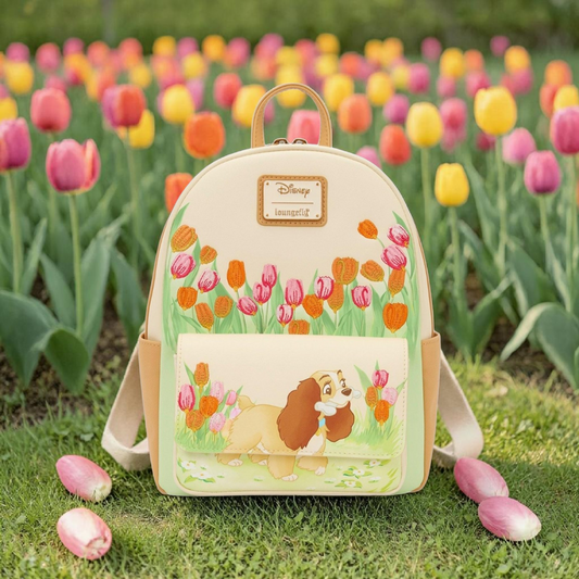 Loungefly Disney Lady and the Tramp Tulip Backpack
