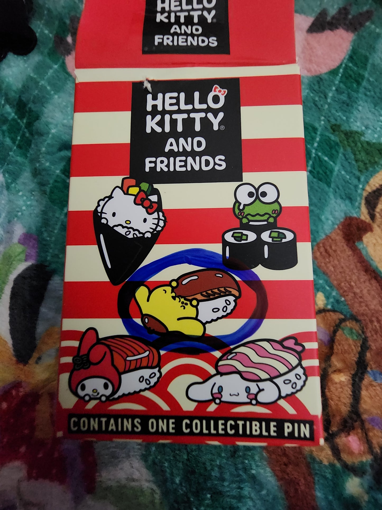 Hello Kitty and Friends as Sushi Mystery Pins