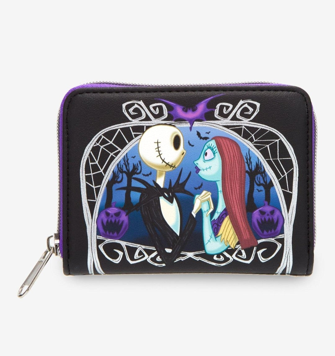Loungefly Disney Nightmare Before Christmas Jack and Sally Wallet