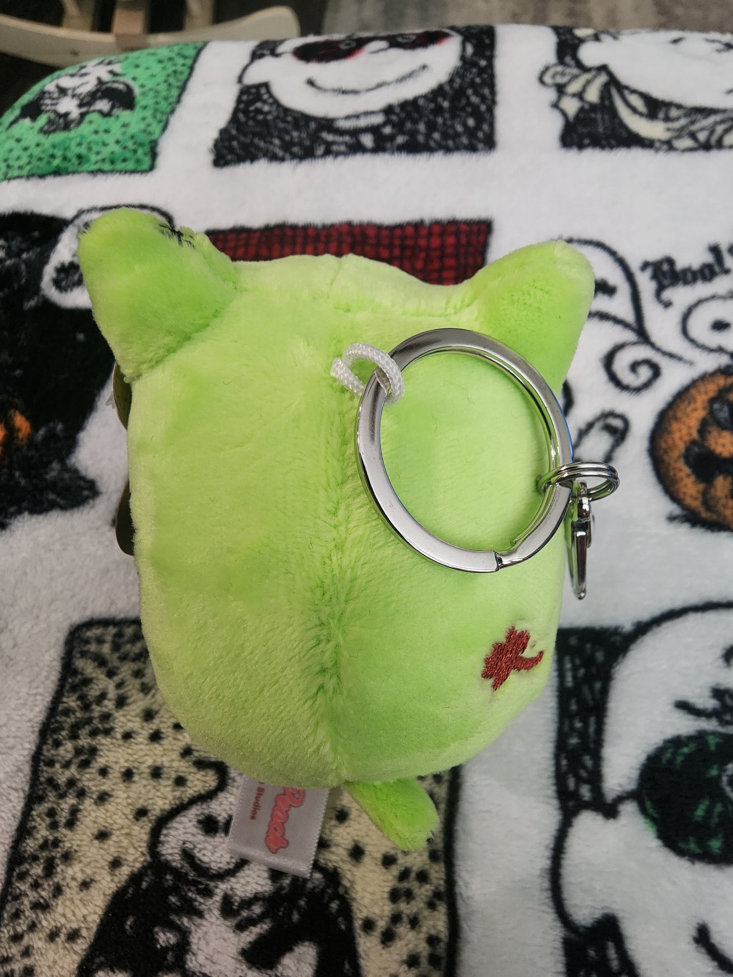 Meowchi Green Blood Zombie Bag Clip