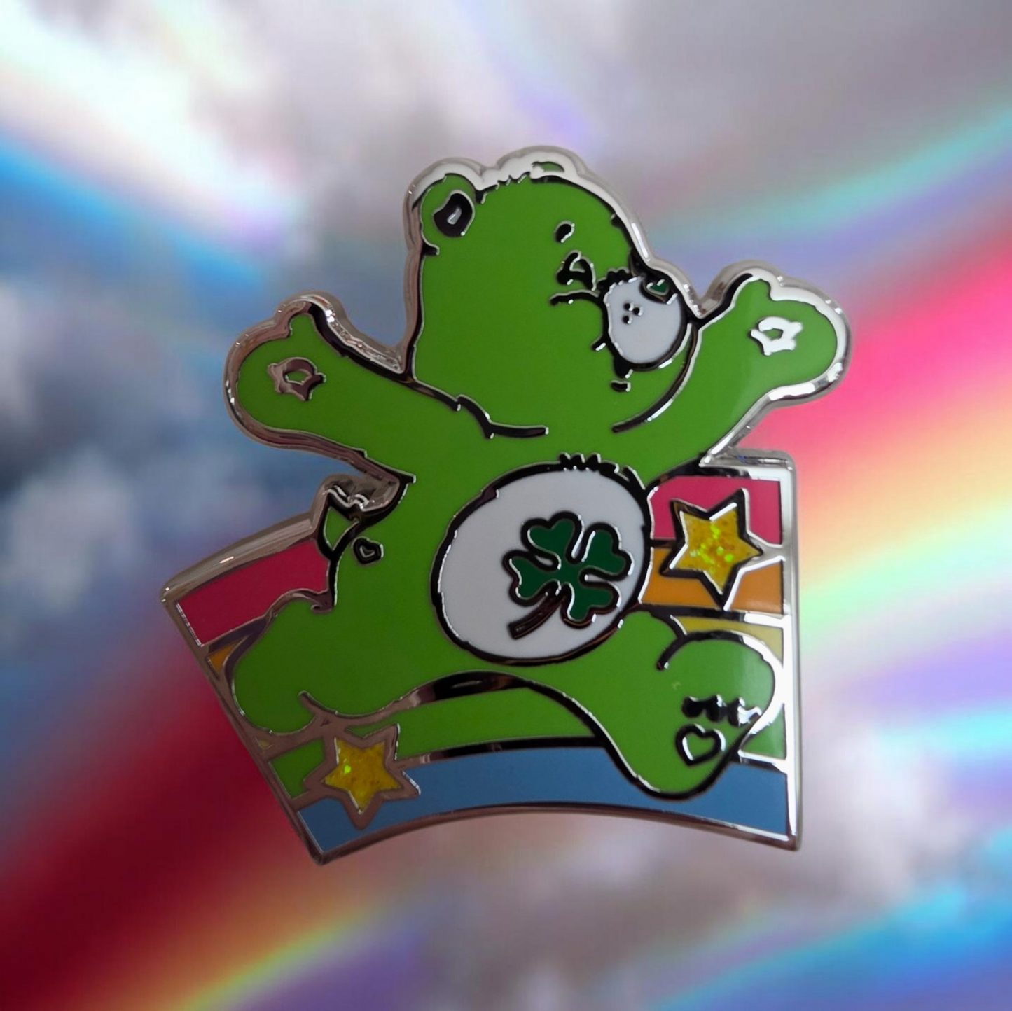 Loungefly Care Bears Rainbow Puzzle Mystery Pins