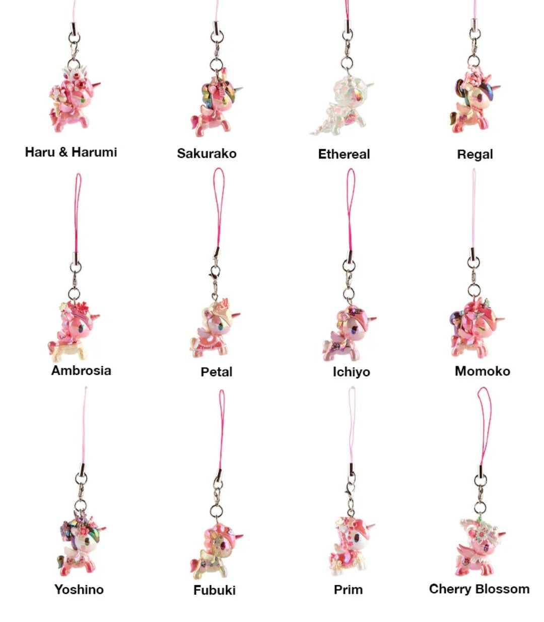 Tokidoki Unicorno Shimmer Cherry Blossom Frenzies Mystery Boxes