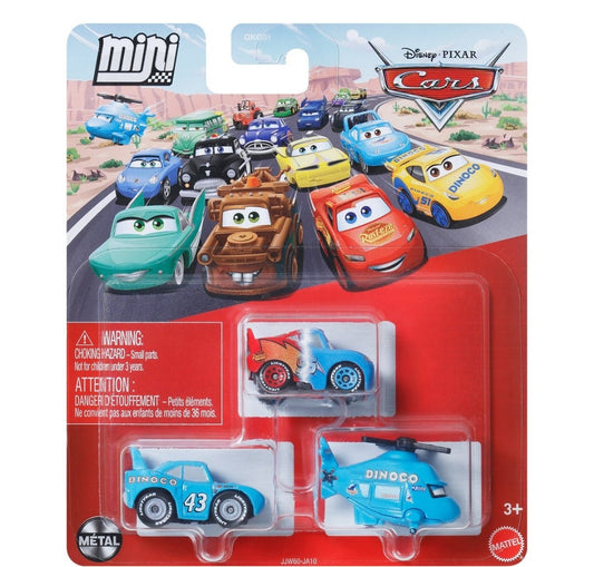 Disney Pixar Cars Mini Racers 3-Pack for 2026