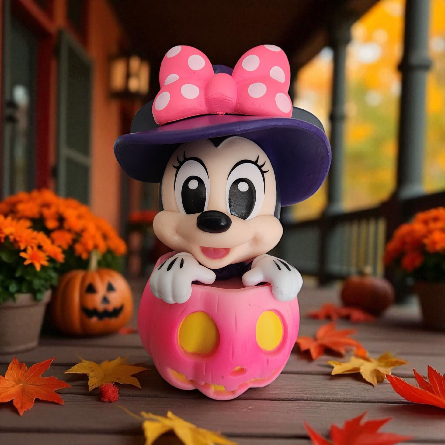 Disney Mickey and Friends Pumpkin Halloween Figures