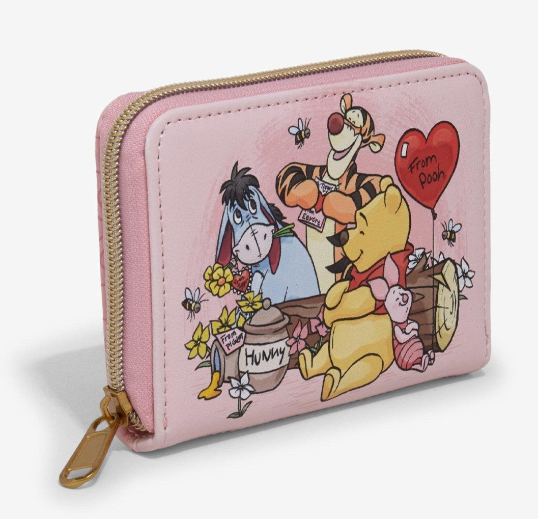 Loungefly Disney Winnie the Pooh and Friends Valentine's Wallet