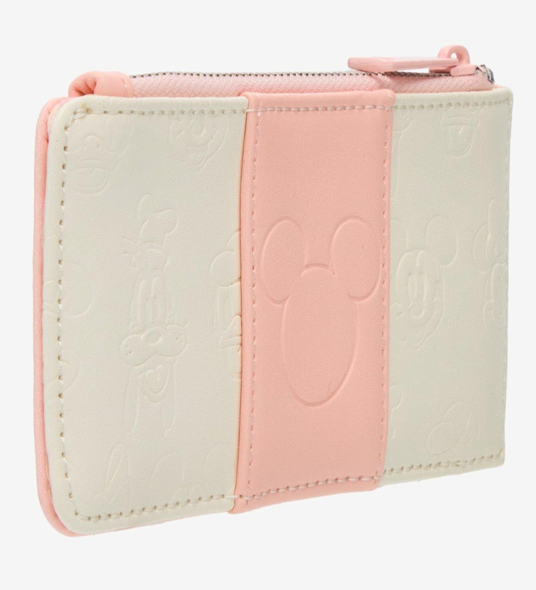 Loungefly Mickey Mouse & Friends Pink & White Cardholder