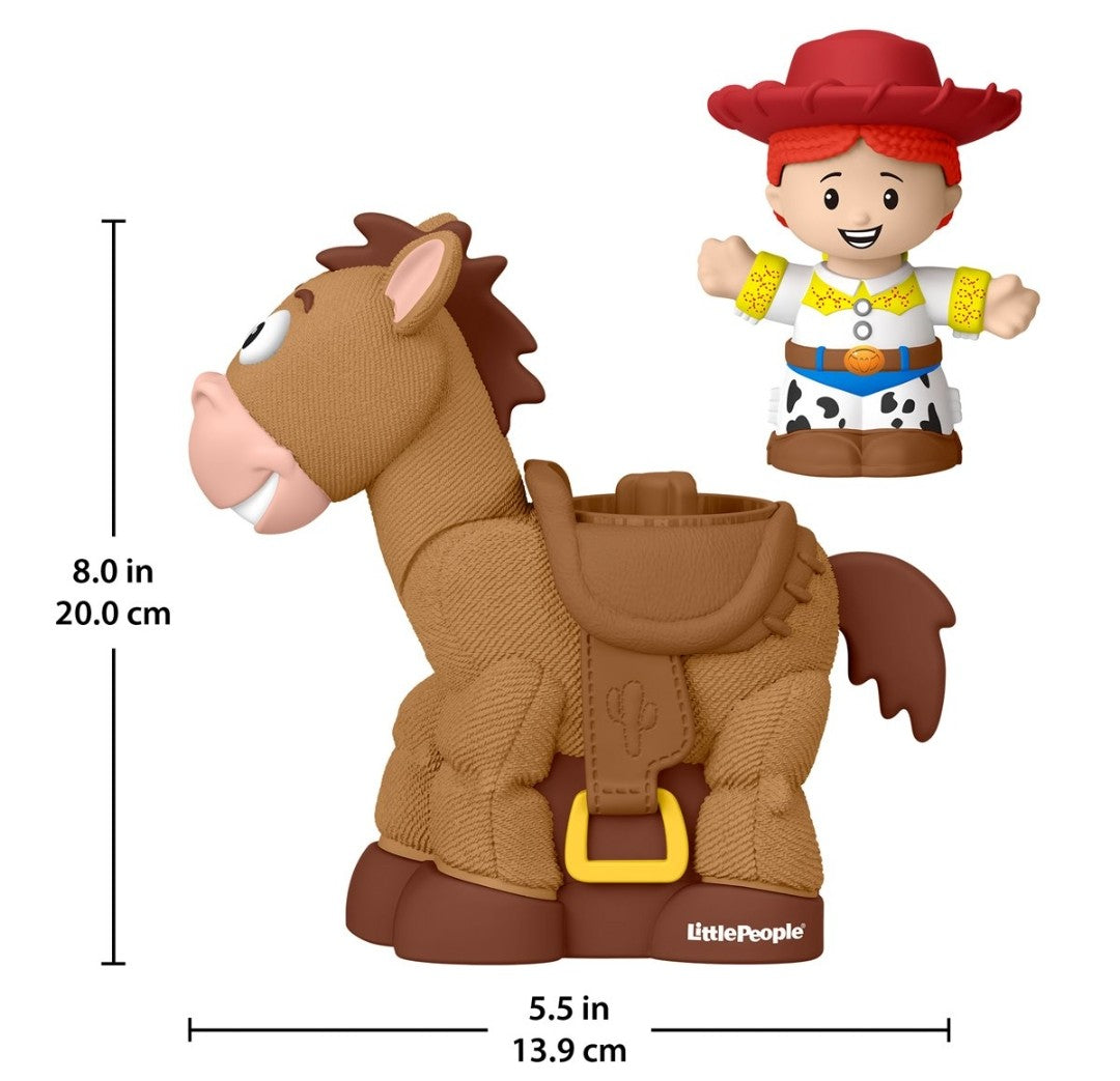Fisher Price Little People Toy Story Bobbin' Bullseye and Jessie Figure Set