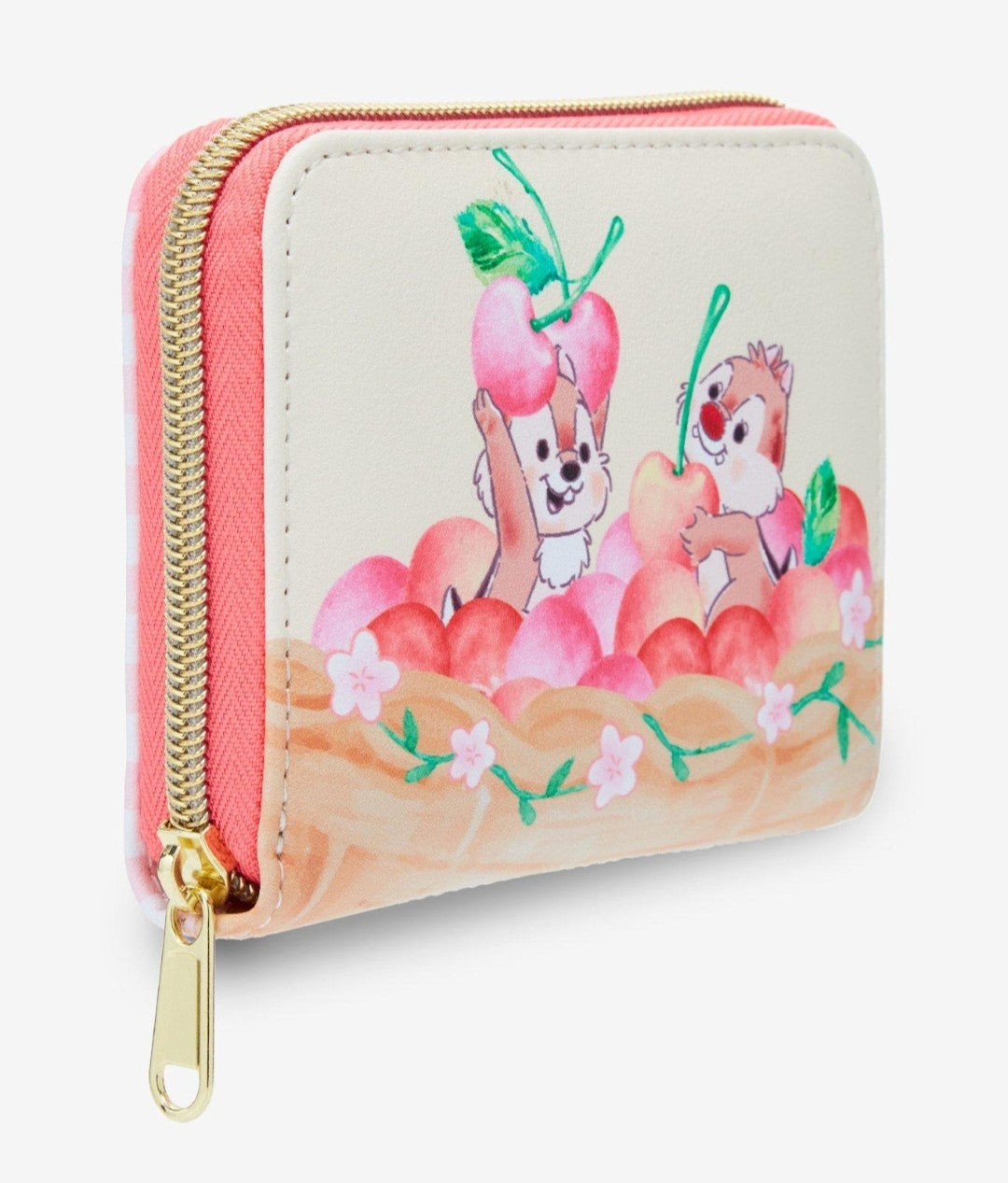 Loungefly Disney Chip and Dale Cherry Blossom Basket Wallet