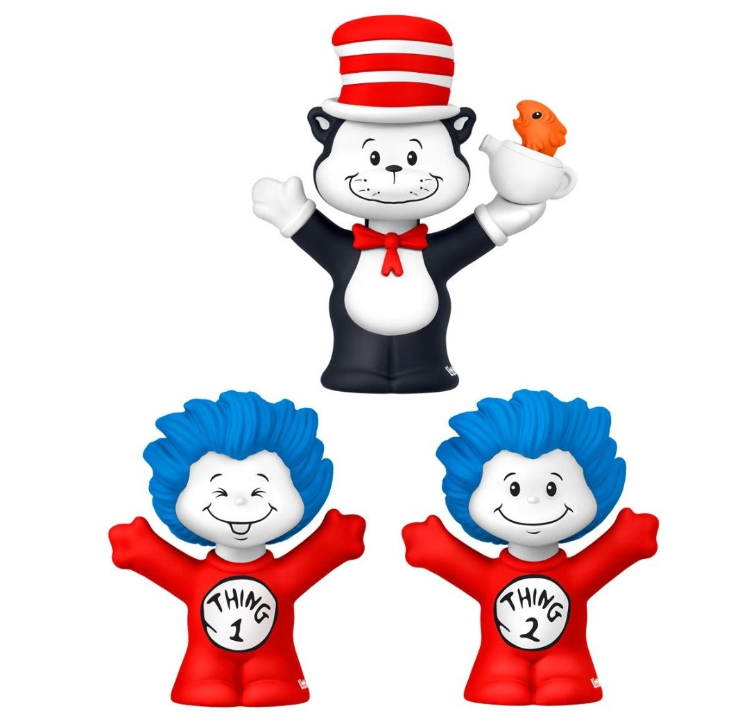 Fisher Price Little People Dr Seuss's The Cat in the Hat Collector Figure Set