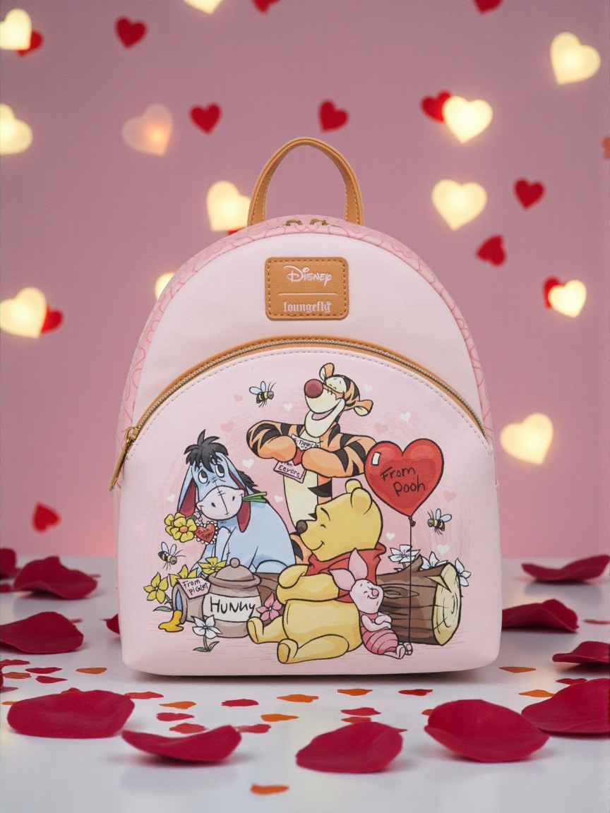 Loungefly Disney Winnie the Pooh and Friends Valentine's Backpack