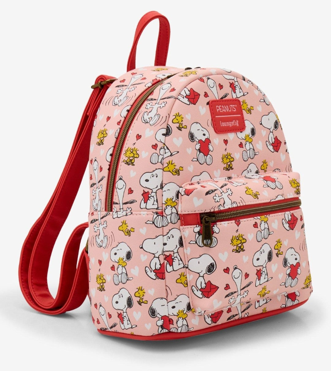 Loungefly Peanuts Snoopy and Woodstock Valentine's Backpack