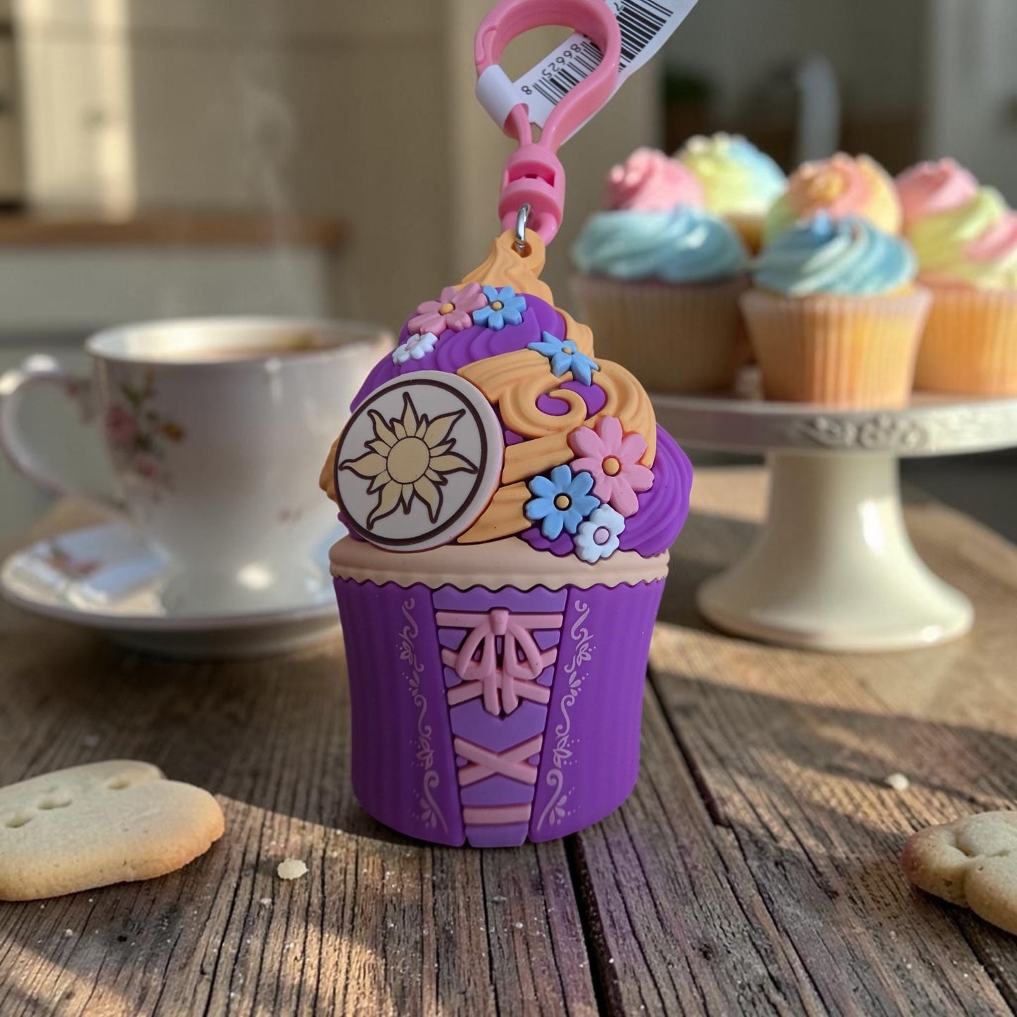 Disney Princesses Cupcakes Series 70 Scented 3D Foam Bag Clips