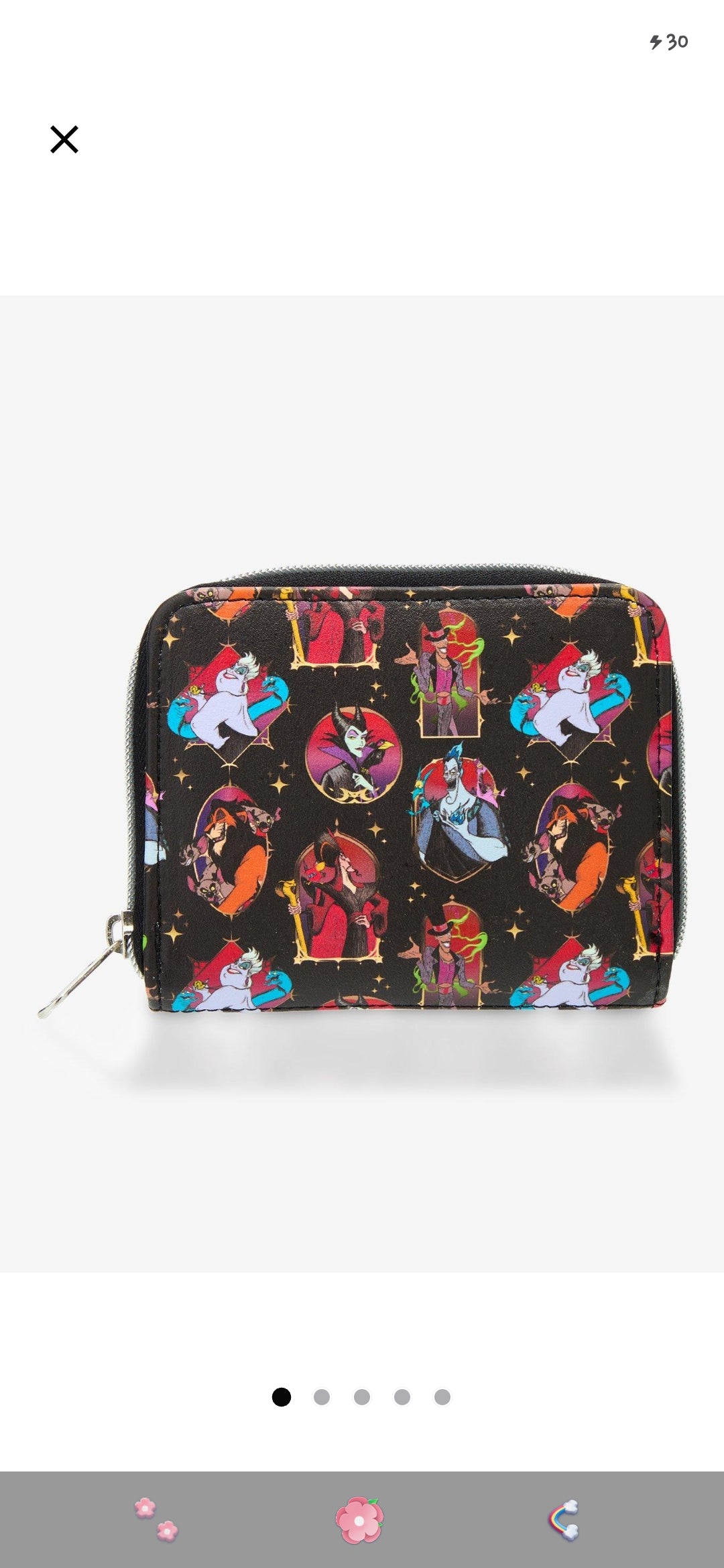 Loungefly Disney Villains Portrait Wallet