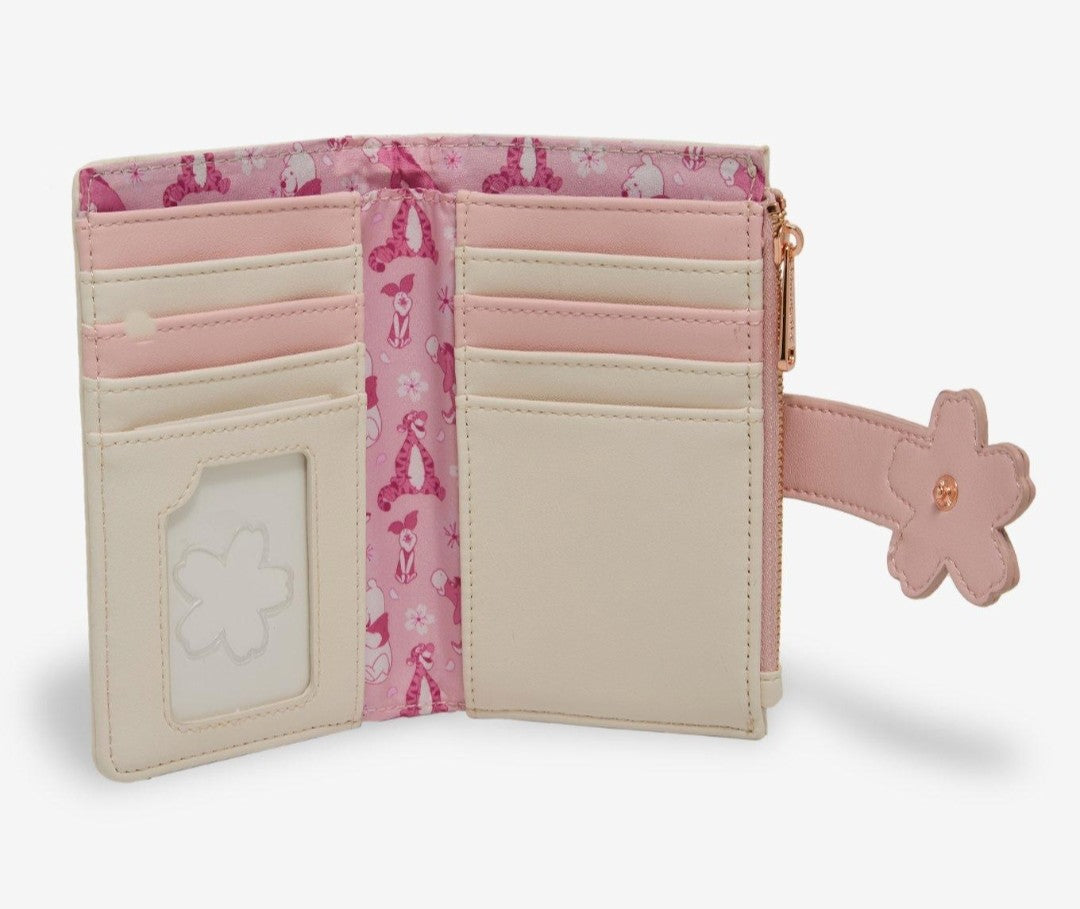 Loungefly Disney Winnie the Pooh Embroidered Cherry Blossom Wallet