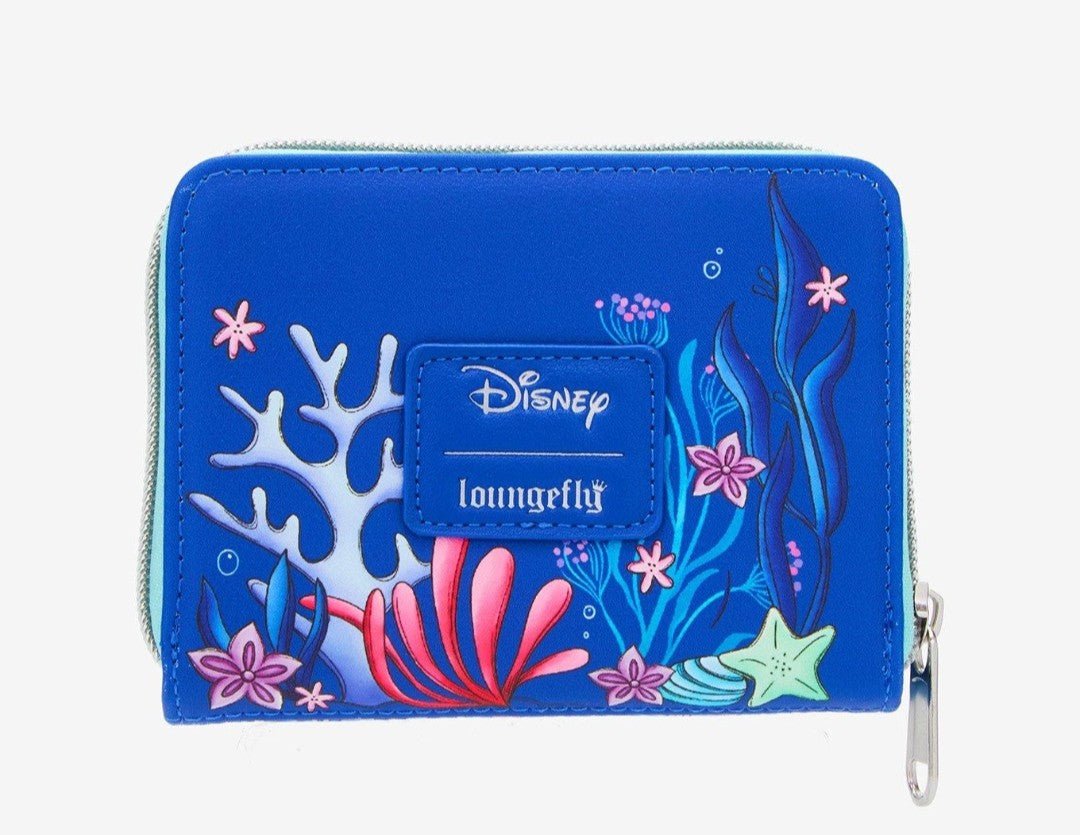 Loungefly Disney Ariel Little Mermaid Under the Sea Wallet