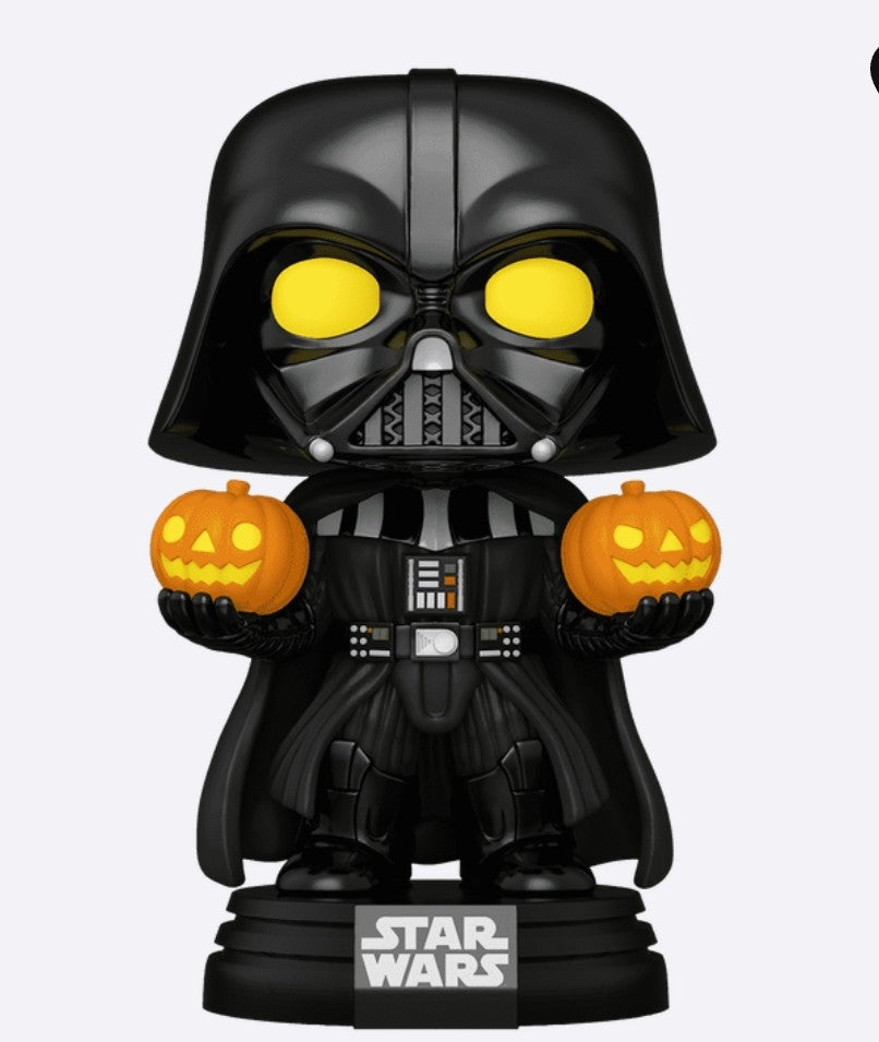 Funko Pop Star Wars Darth Vader Halloween Light-Up Super Size Pop