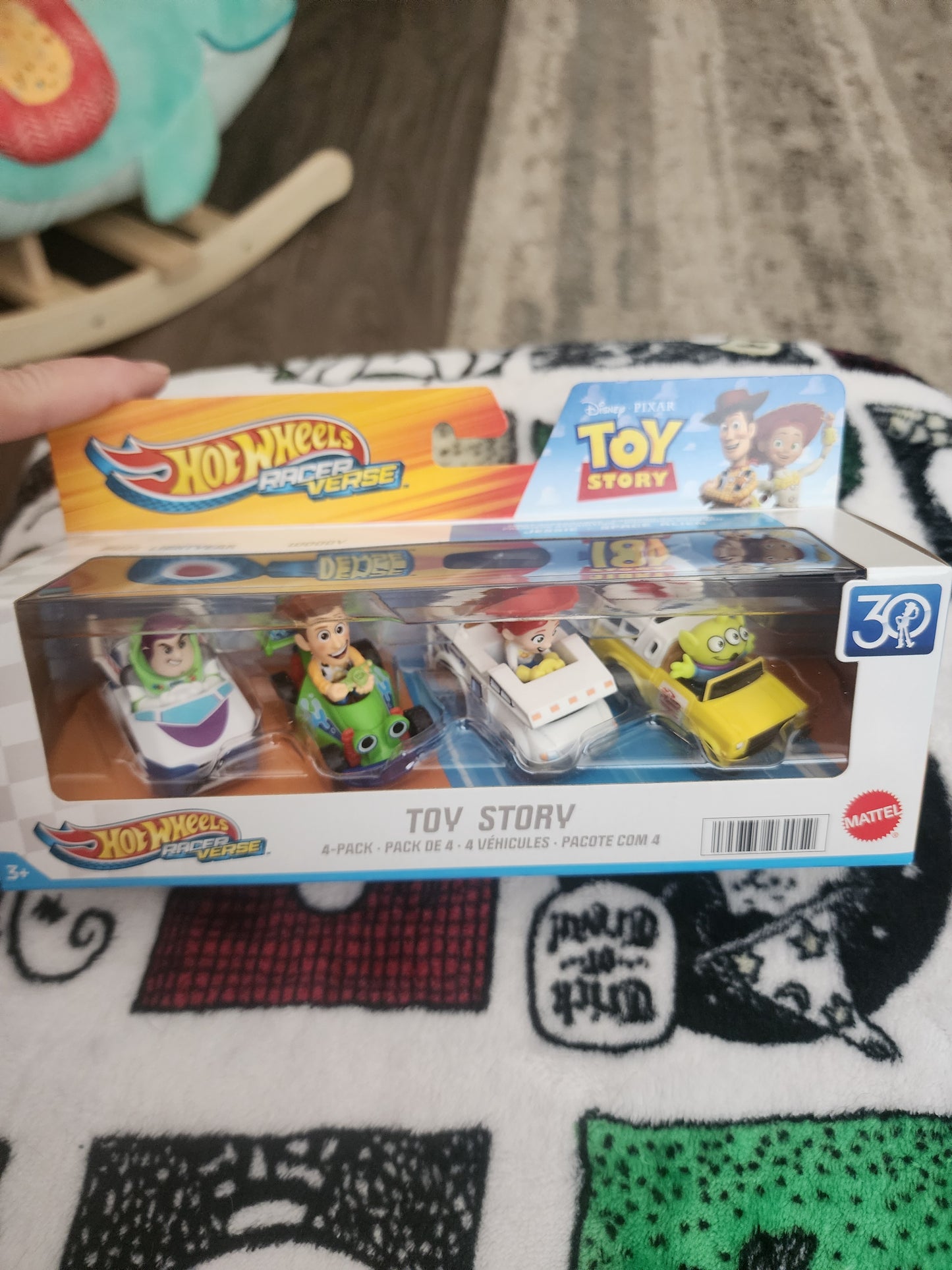Hot Wheels 4 pack Toy Story 30th Anniversary RacerVerse Car Set