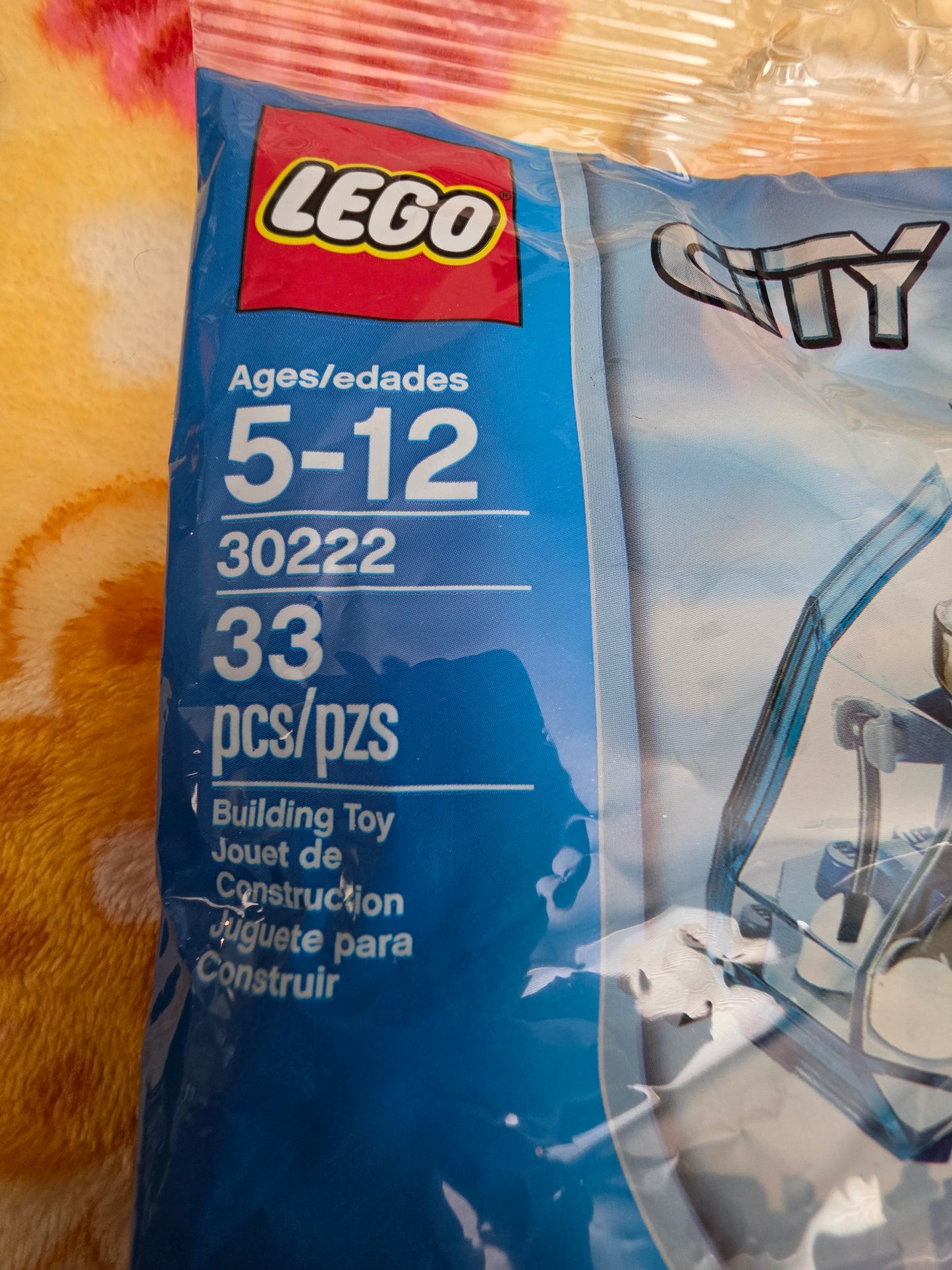 Lego City 30222 Police City Helicopter Set "Retired "
