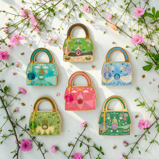 Loungefly Disney Princess Purse Mystery Pins