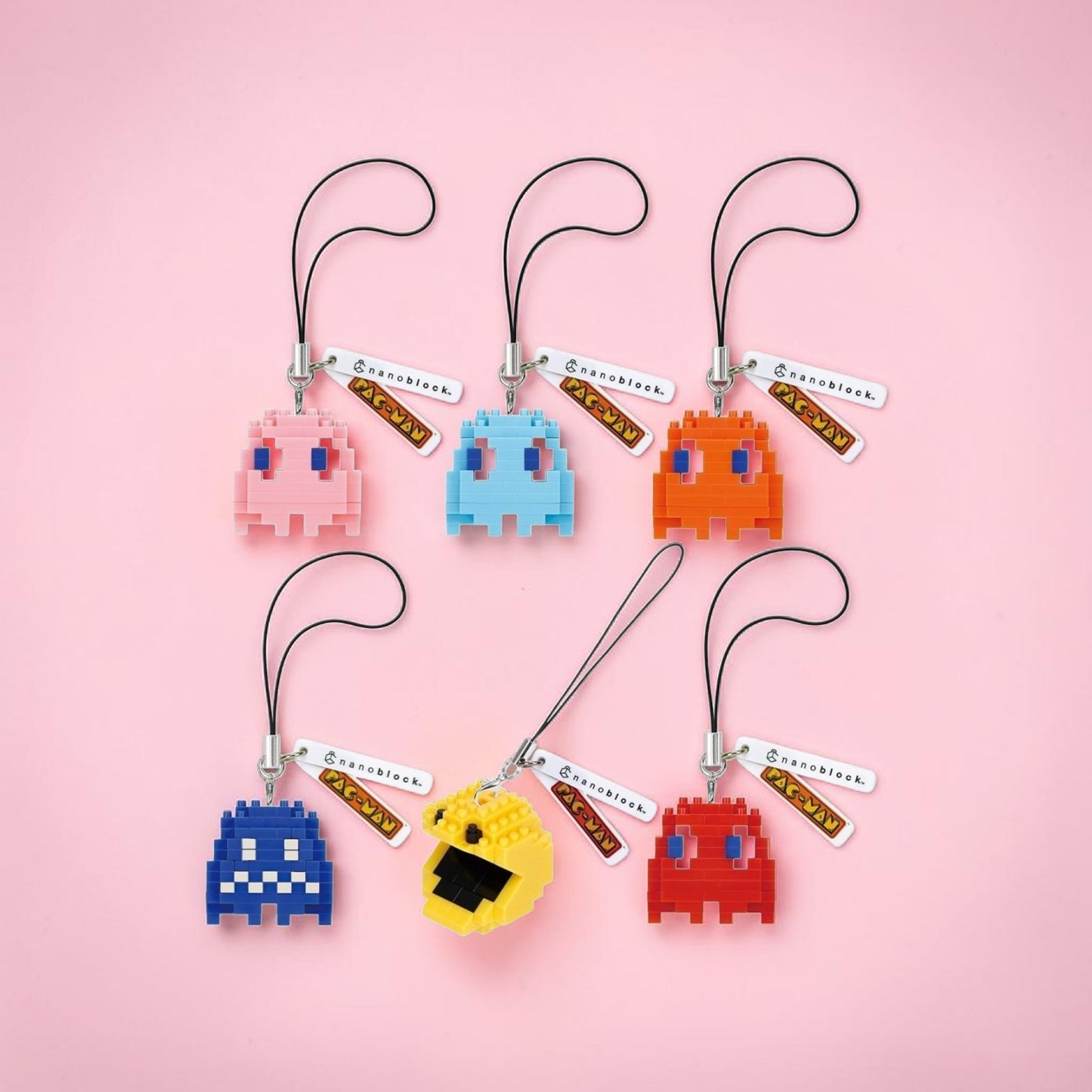 Kawada Pac-Man Nano Phone Charm/Keychain
