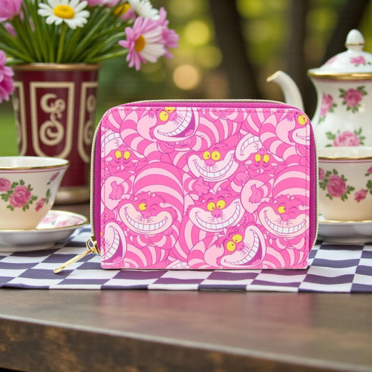 Loungefly Disney Cheshire Cat Facial Expressions Wallet