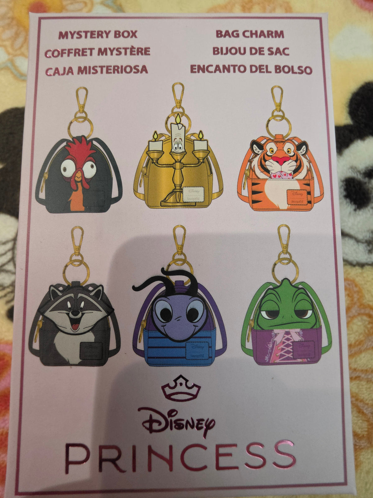 Loungefly Disney Princess Sidekicks Mini-Backpack Bag Clips