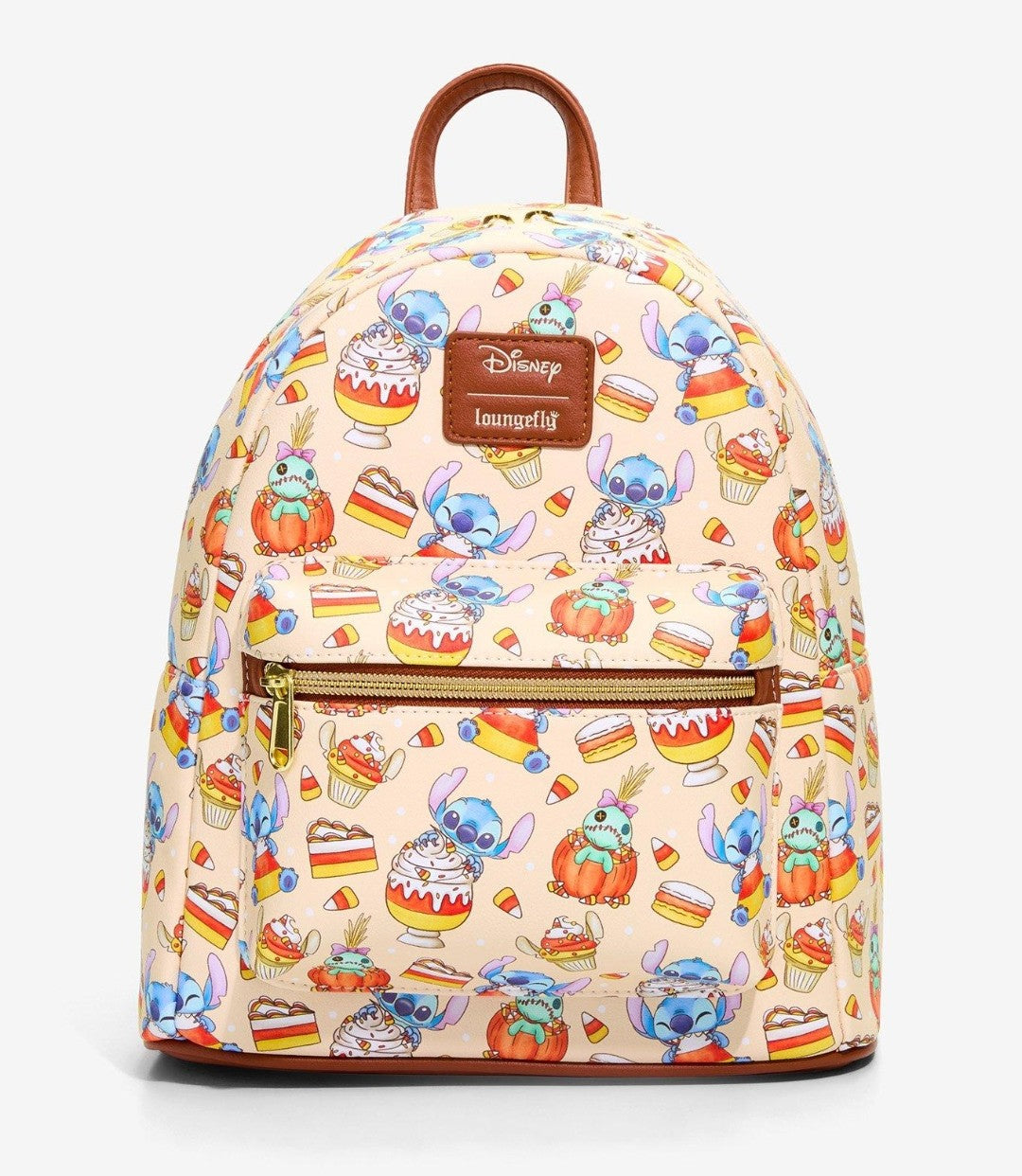 Loungefly Disney Stitch and Scrump Halloween Sweet Treats Backpack