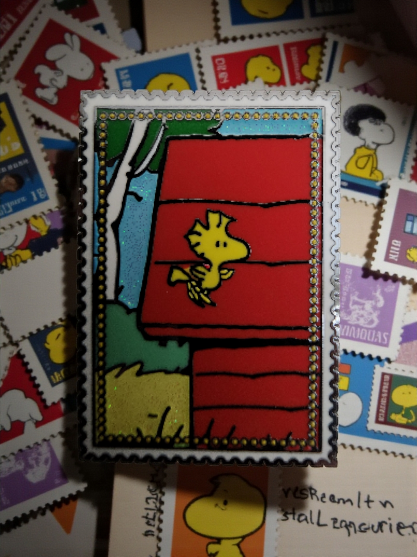 Loungefly Peanuts Characters Postage Stamps Mystery Pins