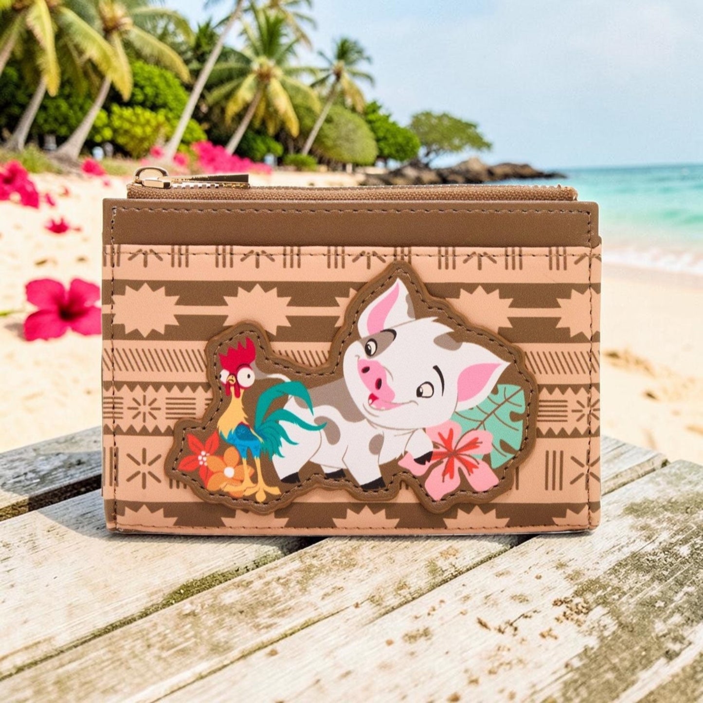 Loungefly Disney Pua and Hei Hei Card Holder