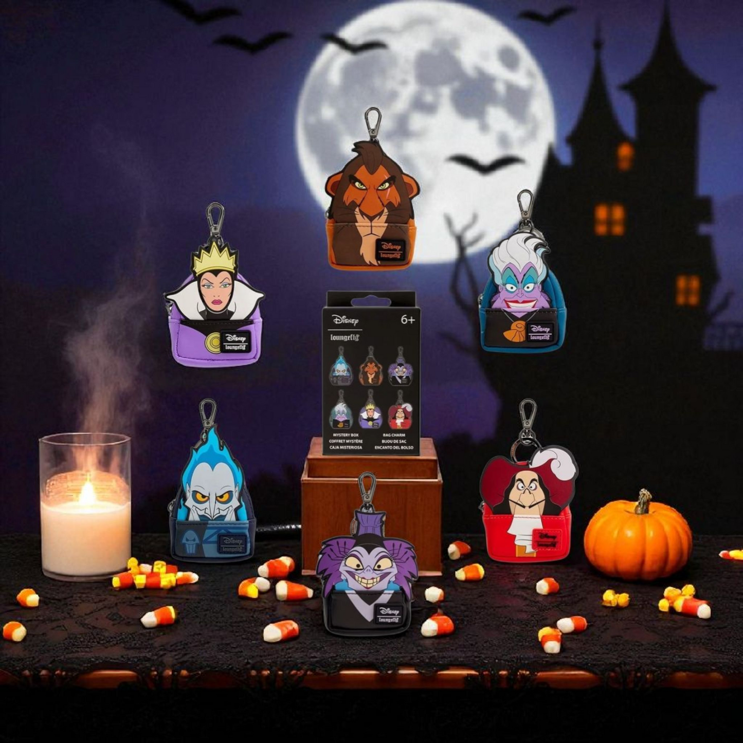 Loungefly Disney Villains Mini Pocket Backpack