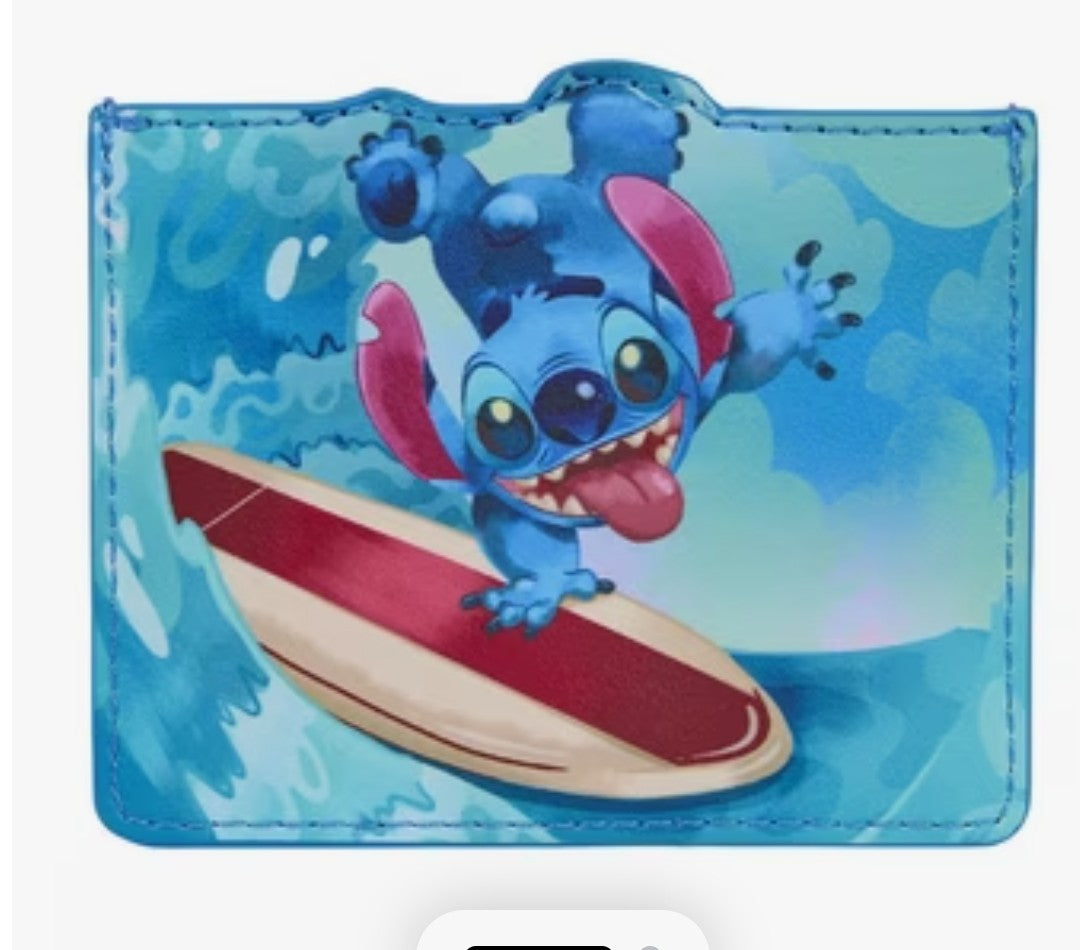 Loungefly Disney Lilo and Stitch Surfer Exclusive Cardholder