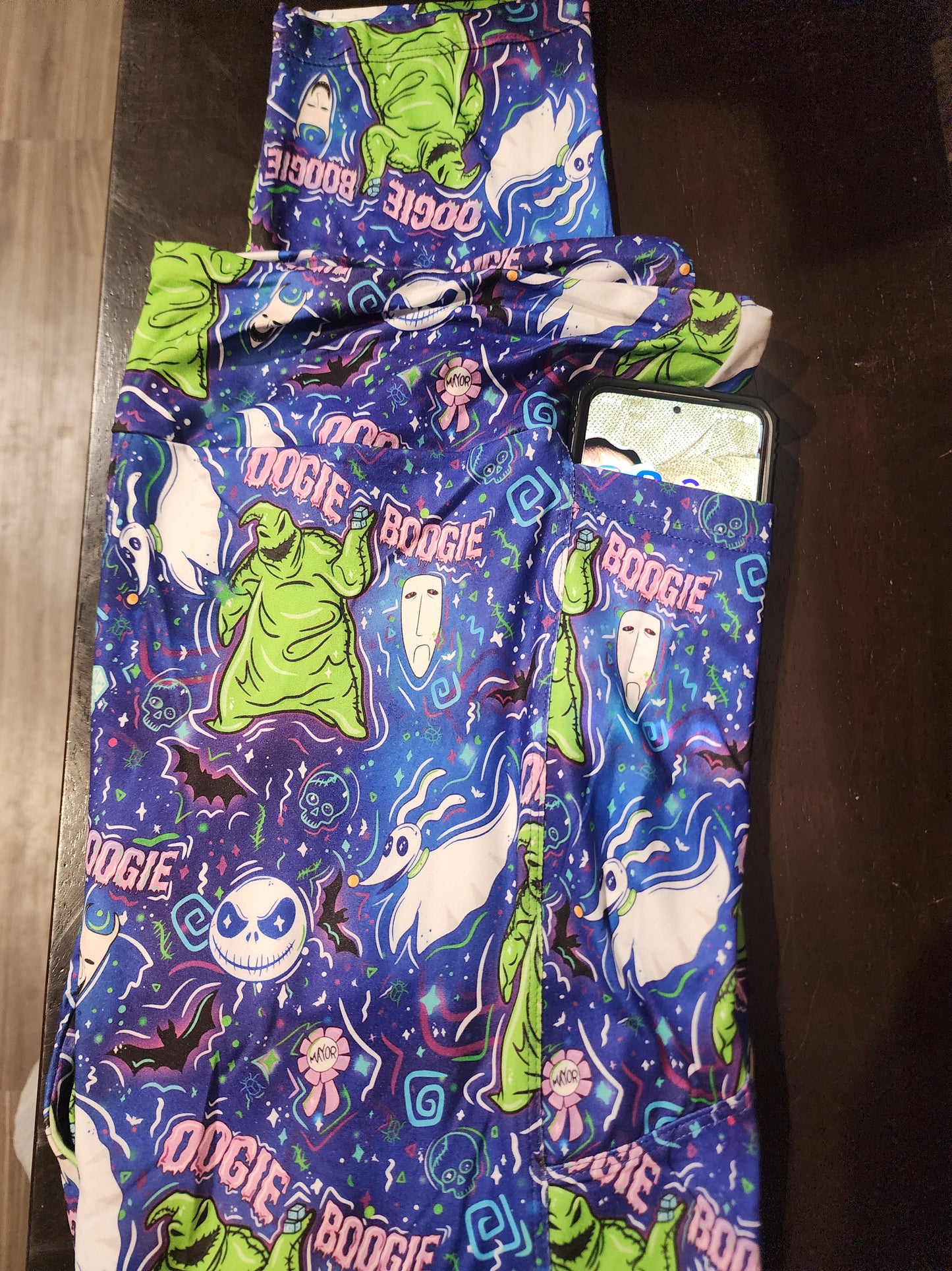 CP Disney Nightmare Before Christmas Oggie Boogie Leggings