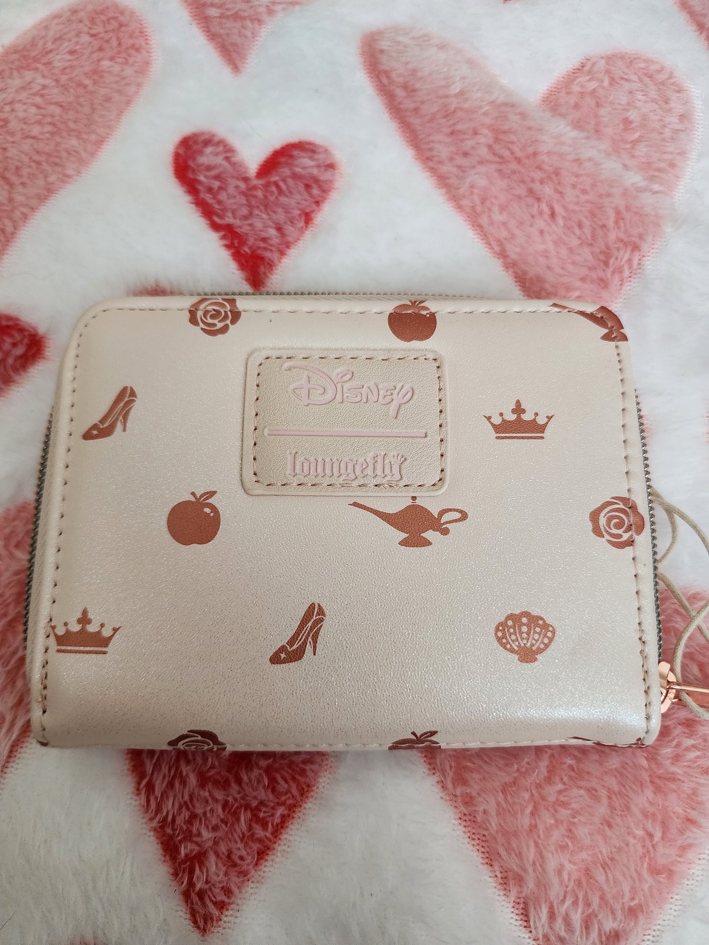 Loungefly Disney Princess Symbols Iridescent Wallet