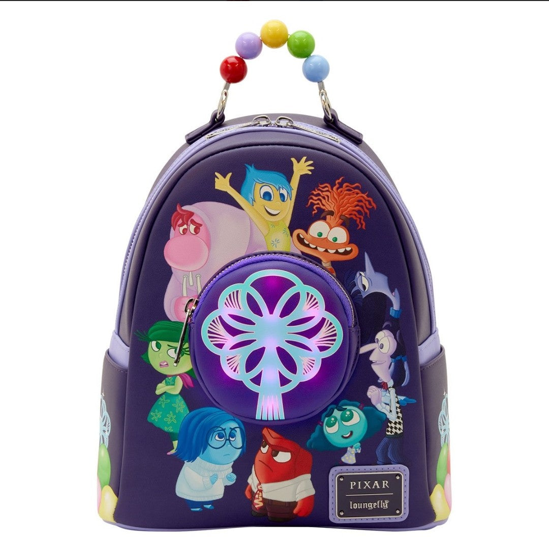 Loungefly Disney Pixar Inside Out 2 Emotions Light-Up Backpack