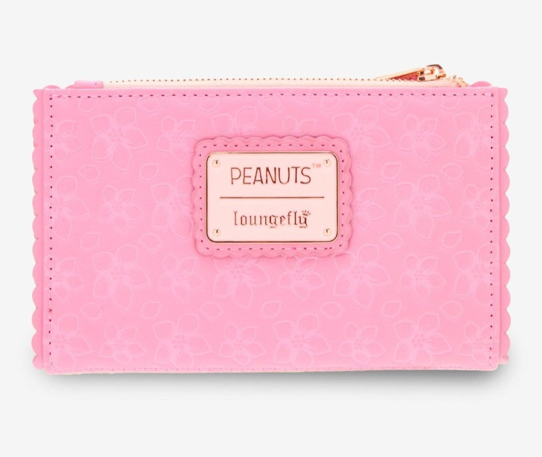 Loungefly Snoopy Cherry Blossoms Embroidered Wallet